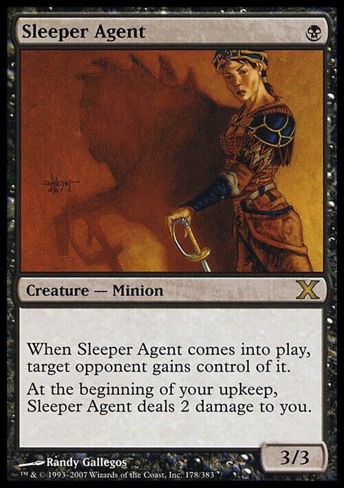 Sleeper Agent ~ Tenth Edition [ Excellent ] [ Magic MTG ]