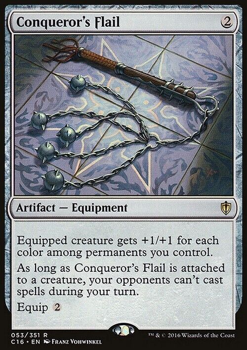 Conqueror's Flail ~ Commander 2016 [ Excellent ] [ Magic MTG ]