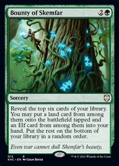 Bounty of Skemfar ~ Commander: Kaldheim [ NearMint ] [ Magic MTG ]