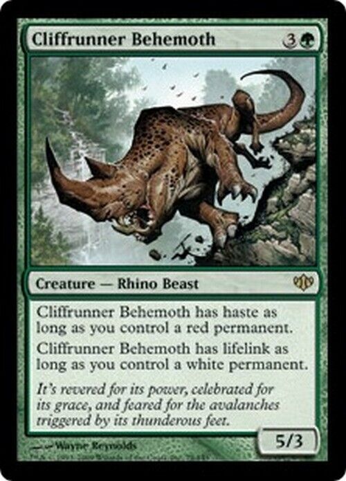 Cliffrunner Behemoth ~ Conflux [ Excellent ] [ Magic MTG ]