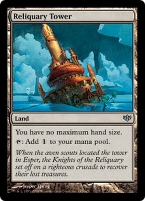 Reliquary Tower ~ Conflux [ Excellent ] [ Magic MTG ]