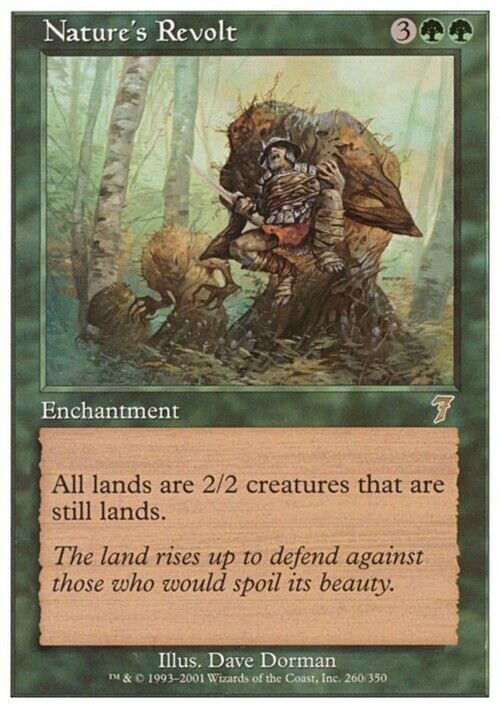 Nature's Revolt ~ Seventh Edition [ Excellent ] [ Magic MTG ]