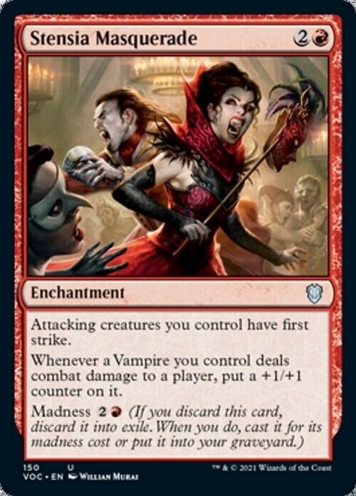 Stensia Masquerade ~ Commander: Crimson Vow [ NearMint ] [ Magic MTG ]