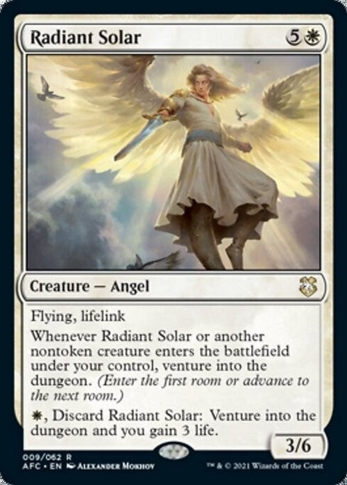 Radiant Solar ~ Commander: Adventures in the Forgotten Realms [ NM ] [ MTG ]