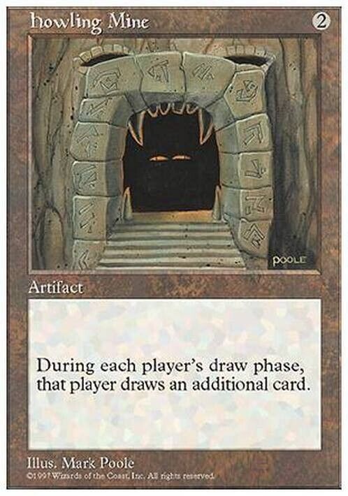 Howling Mine ~ Fifth Edition [ Excellent ] [ Magic MTG ]