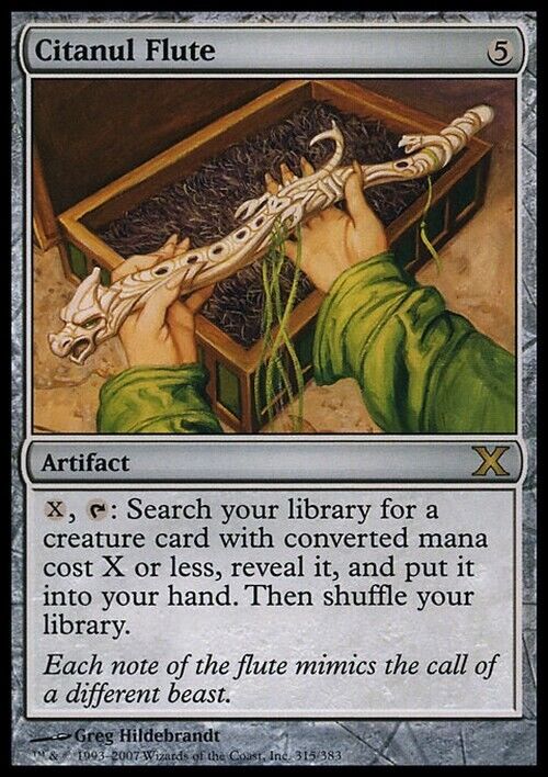 Citanul Flute ~ Tenth Edition [ Excellent ] [ Magic MTG ]