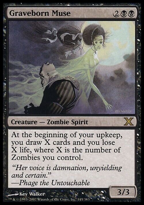 Graveborn Muse ~ Tenth Edition [ Excellent ] [ Magic MTG ]