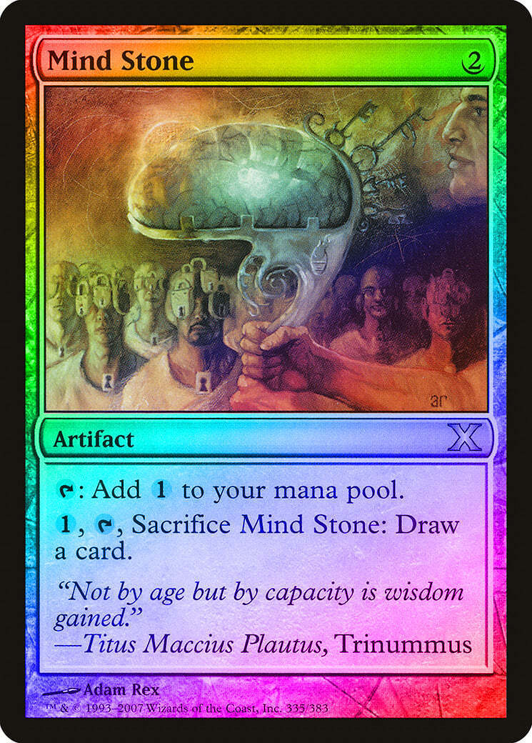 FOIL Mind Stone ~ Tenth Edition [ Excellent ] [ Magic MTG ]