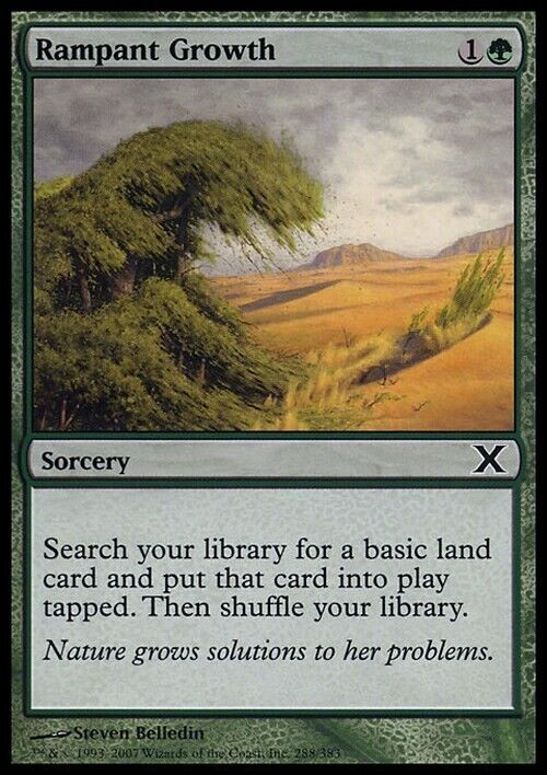 Rampant Growth ~ Tenth Edition [ Excellent ] [ Magic MTG ]