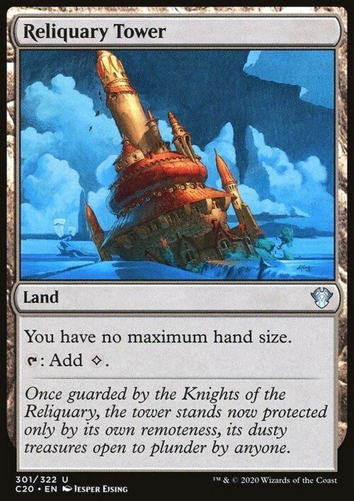 Reliquary Tower ~ Commander: Ikoria [ NearMint ] [ Magic MTG ]