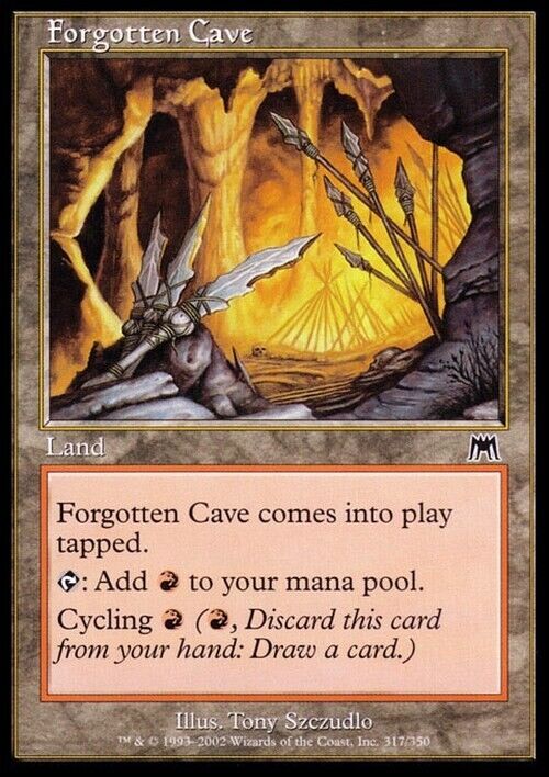 Forgotten Cave ~ Onslaught [ Excellent ] [ Magic MTG ]