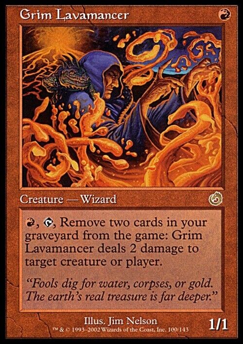 Grim Lavamancer ~ Torment [ Excellent ] [ Magic MTG ]