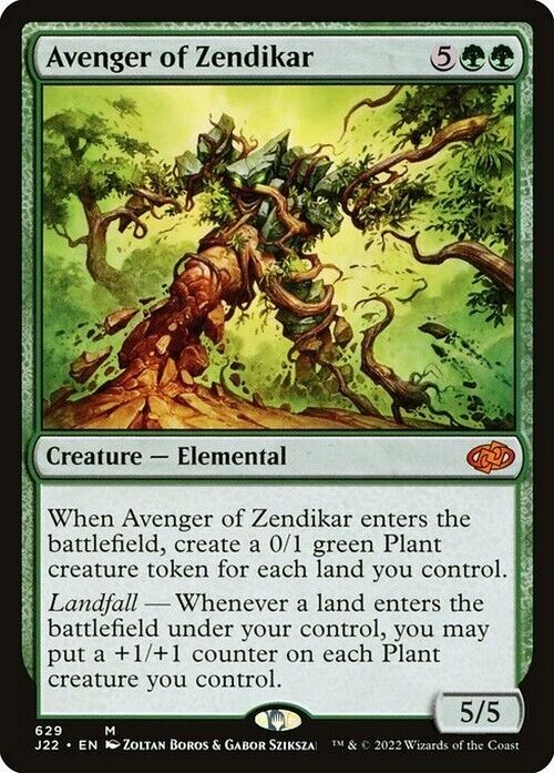 Avenger of Zendikar ~ Jumpstart 2022 [ NearMint ] [ Magic MTG ]