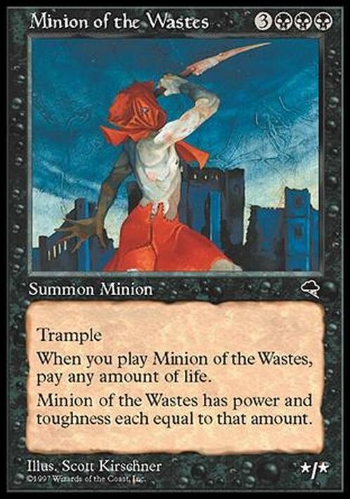 Minion of the Wastes ~ Tempest [ Excellent ] [ Magic MTG ]
