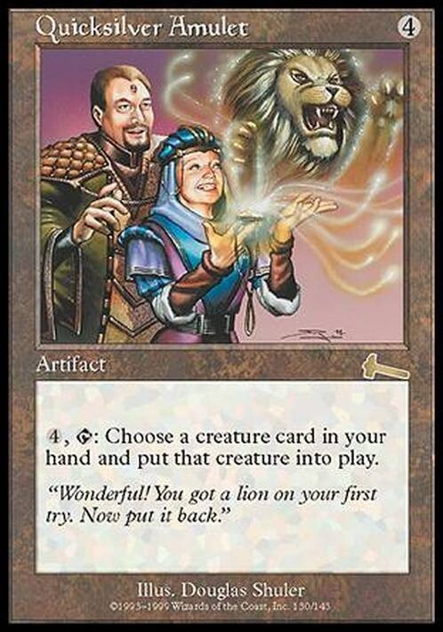 Quicksilver Amulet ~ Urza's Legacy [ Excellent ] [ Magic MTG ]