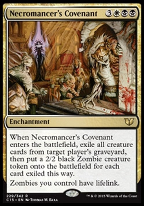 Necromancer's Covenant ~ Commander 2015 [ Excellent ] [ Magic MTG ]