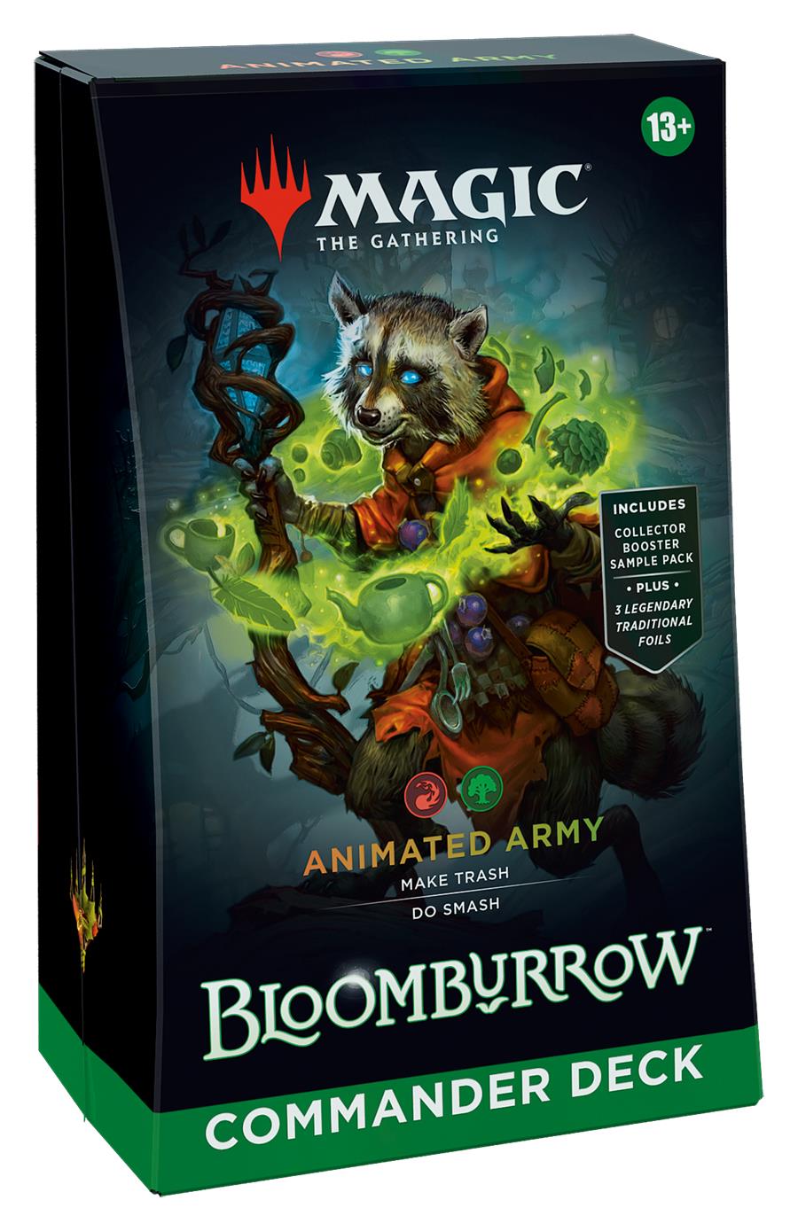 Animated Army Commander Deck ~ Bloomburrow ~ MTG Sealed
