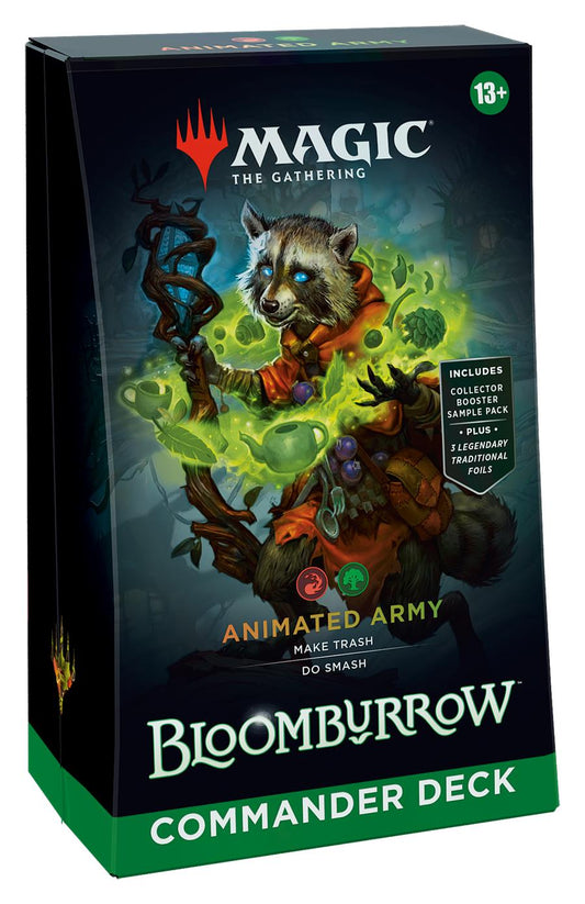 Animated Army Commander Deck ~ Bloomburrow ~ MTG Sealed