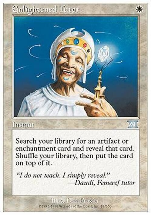 Enlightened Tutor ~ Sixth Edition [ Excellent ] [ Magic MTG ]