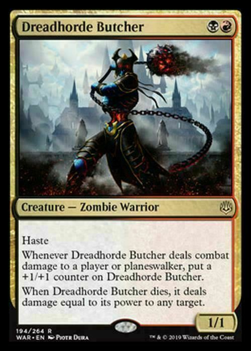 Dreadhorde Butcher ~ War of the Spark [ NearMint ] [ Magic MTG ]