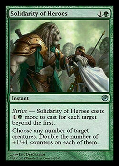 Solidarity of Heroes ~ Journey into Nyx [ EX ] [ Magic MTG ] - London Magic Traders Ltd