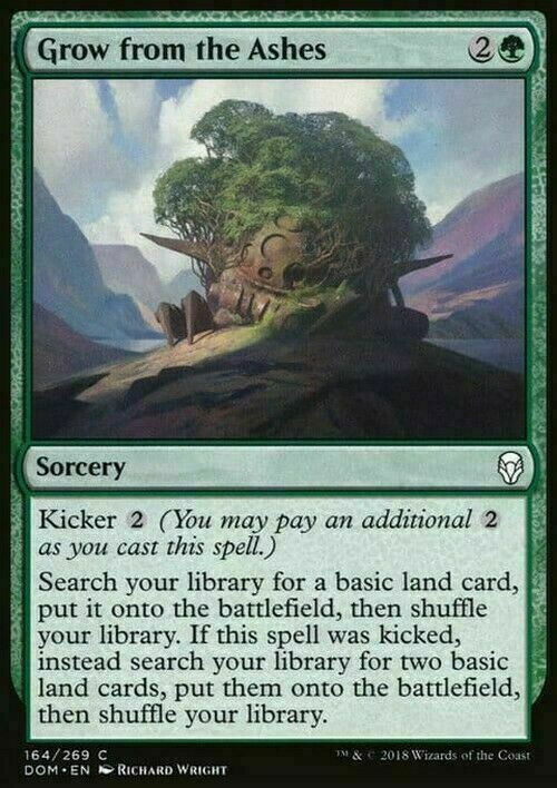 Grow from the Ashes ~ Dominaria [ NearMint ] [ Magic MTG ]