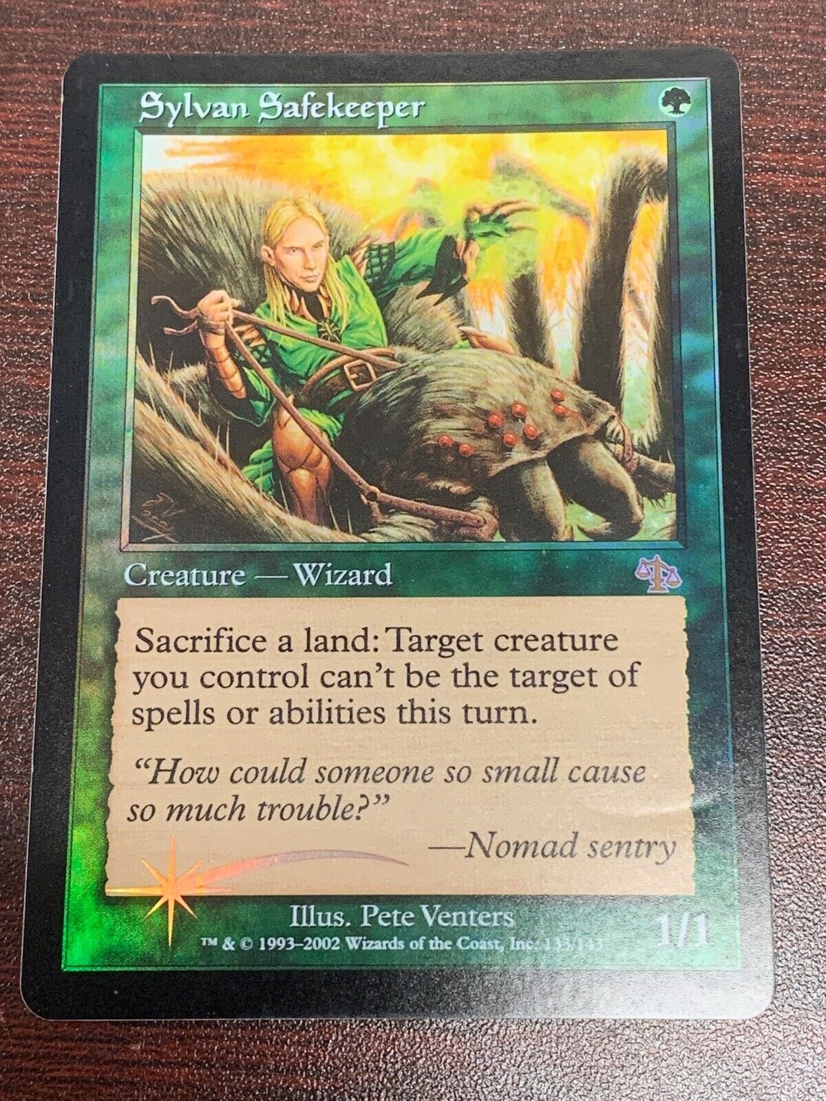 FOIL Sylvan Safekeeper ~ Judgment [ GOOD ] [ Magic MTG ]