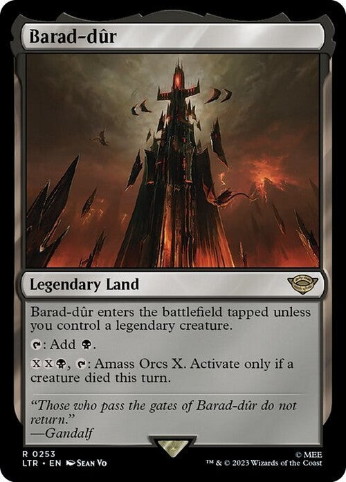 Barad-dur ~ The Lord of the Rings [ NM ] [ Magic MTG ]