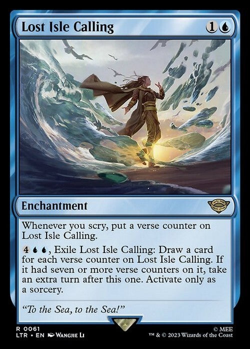 Lost Isle Calling ~ The Lord of the Rings [ NM ] [ Magic MTG ]