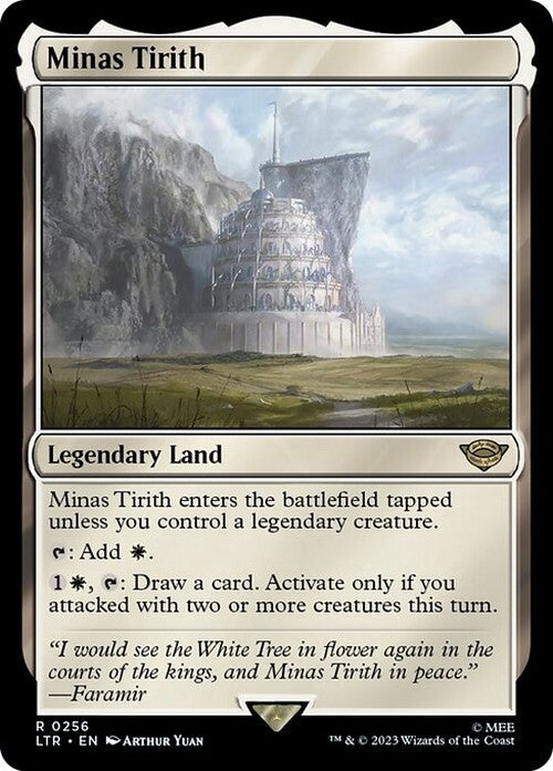 Minas Tirith ~ The Lord of the Rings [ NM ] [ Magic MTG ]
