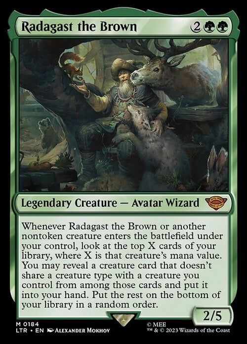 Radagast the Brown ~ The Lord of the Rings [ NM ] [ Magic MTG ]