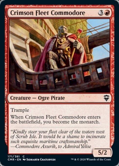 Crimson Fleet Commodore ~ Commander Legends 1 [ NearMint ] [ Magic MTG ]