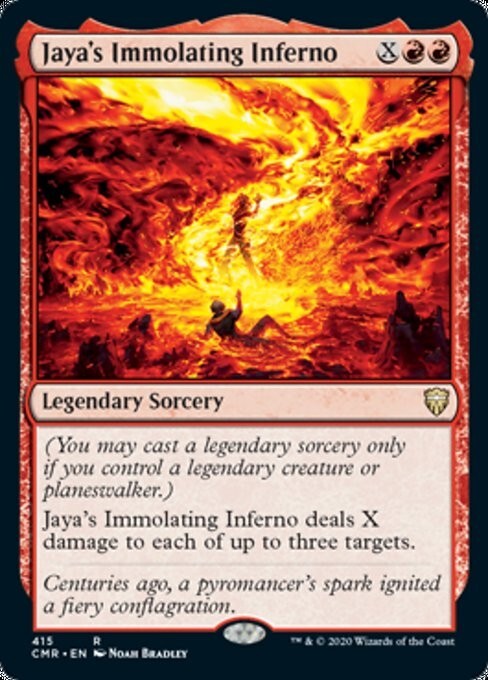 Jaya's Immolating Inferno ~ Commander Legends 1 [ NearMint ] [ Magic MTG ]