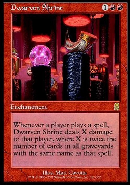 Dwarven Shrine ~ Odyssey [ Excellent ] [ Magic MTG ]