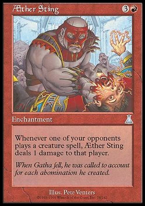 Aether Sting ~ Urza's Destiny [ Excellent ] [ Magic MTG ]