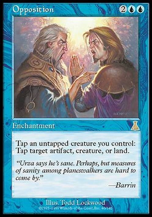 Opposition ~ Urza's Destiny [ Excellent ] [ Magic MTG ] - London Magic Traders Ltd
