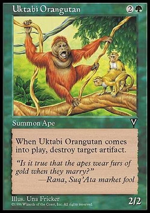 Uktabi Orangutan ~ Visions [ Excellent ] [ Magic MTG ]