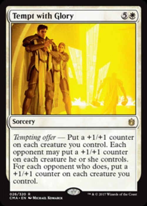 Tempt with Glory ~ Commander Anthology 1 [ Excellent ] [ Magic MTG ]