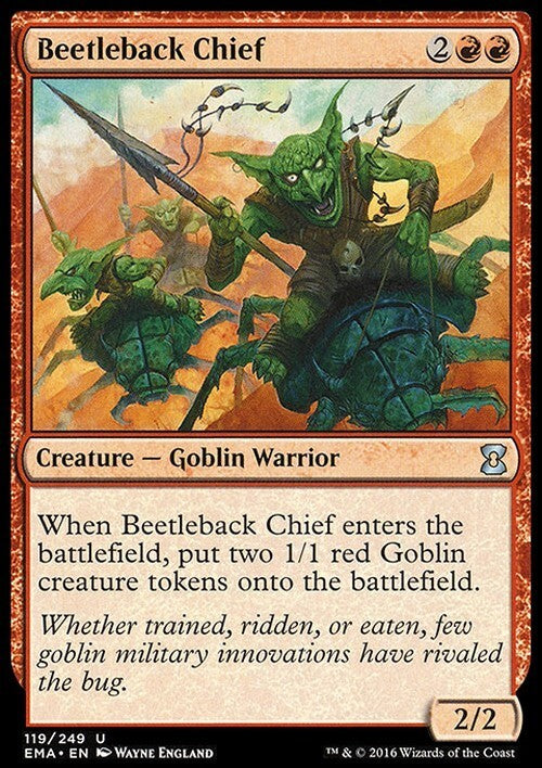 Beetleback Chief ~ Eternal Masters [ Excellent ] [ Magic MTG ]