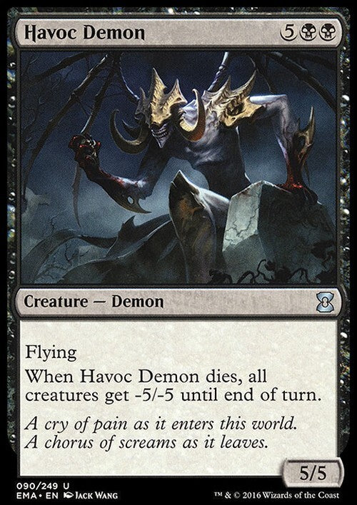 Havoc Demon ~ Eternal Masters [ Excellent ] [ Magic MTG ]