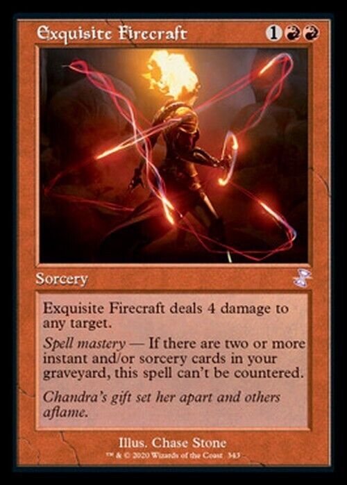 Exquisite Firecraft ~ Time Spiral Remastered [ NearMint ] [ Magic MTG ]