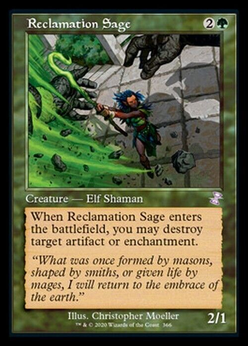 Reclamation Sage ~ Time Spiral Remastered [ NearMint ] [ Magic MTG ]