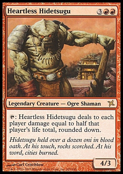 Heartless Hidetsugu ~ Betrayers of Kamigawa [ Excellent ] [ Magic MTG ]