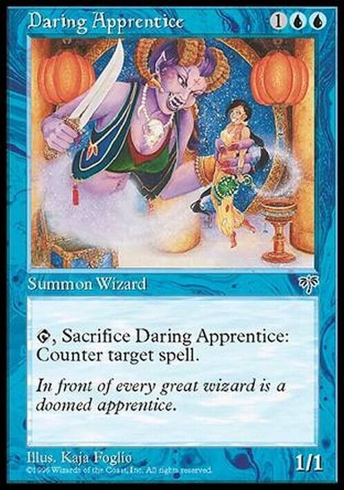 Daring Apprentice ~ Mirage [ Excellent ] [ Magic MTG ]