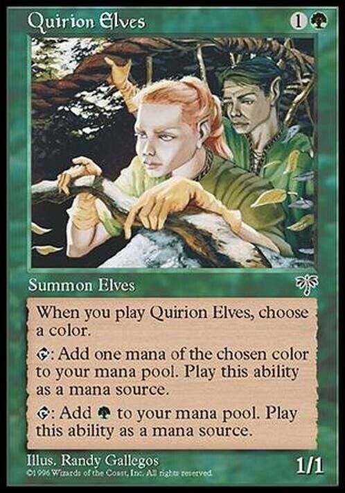 Quirion Elves ~ Mirage [ Excellent ] [ Magic MTG ]