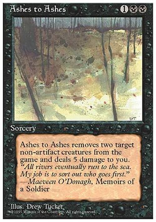 Ashes to Ashes ~ Fourth Edition [ PLAYED ] [ Magic MTG ]