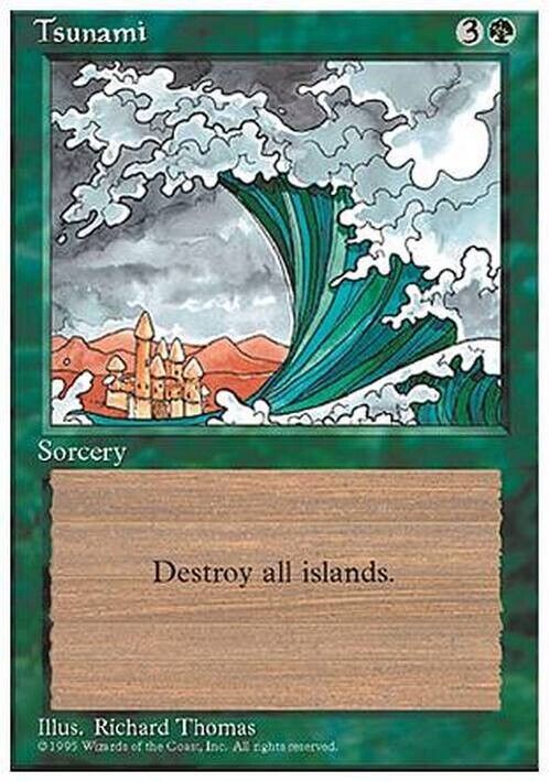 Tsunami ~ Fourth Edition [ Excellent ] [ Magic MTG ]