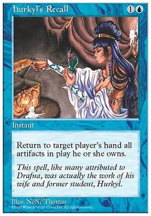 Hurkyl's Recall ~ Fifth Edition [ Excellent ] [ Magic MTG ]