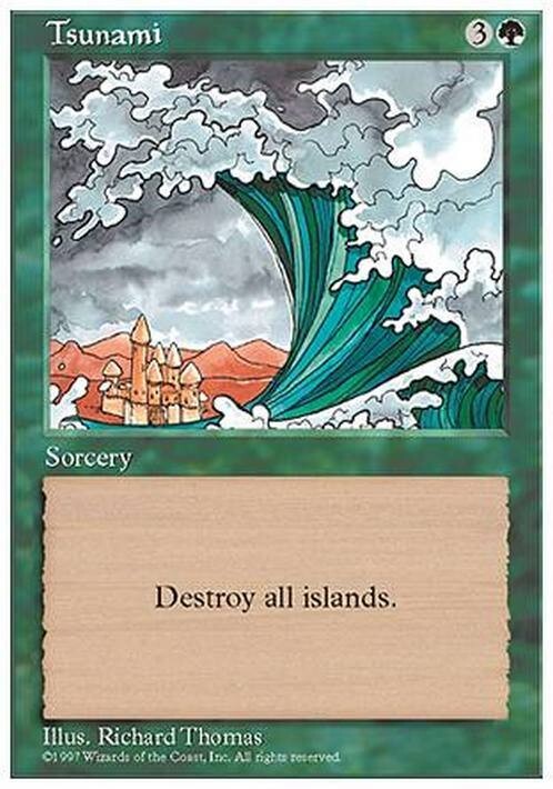 Tsunami ~ Fifth Edition [ Excellent ] [ Magic MTG ]