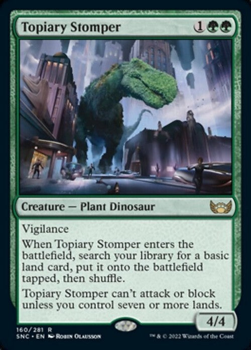 Topiary Stomper ~ Streets of New Capenna [ NearMint ] [ Magic MTG ]
